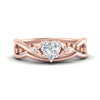 Load image into Gallery viewer, french-pave-heart-contour-orange-sapphire-wedding-band-in-rose-gold-FD9986B1HTGSAOR-NL-RG