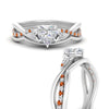 Load image into Gallery viewer, french-pave-heart-contour-orange-sapphire-wedding-band-in-white-gold-FD9986B1HTGSAOR-NL-WG