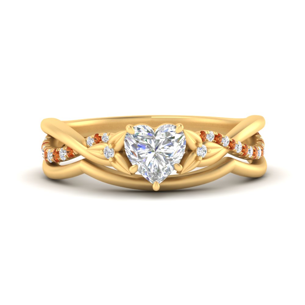 french-pave-heart-contour-orange-sapphire-wedding-band-in-yellow-gold-FD9986B1HTGSAOR-NL-YG