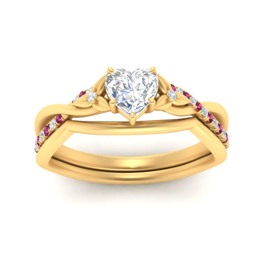 french-pave-heart-contour-pink-sapphire-wedding-band-in-yellow-gold-FD9986B1HTGSADRPI-NL-YG