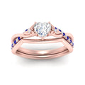 Thumbnail 19 - french-pave-heart-contour-sapphire-wedding-band-in-rose-gold-FD9986B1HTGSABL-NL-RG