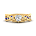 Thumbnail 21 - french-pave-heart-contour-sapphire-wedding-band-in-yellow-gold-FD9986B1HTGSABL-NL-YG