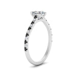 Load image into Gallery viewer, french-pave-heart-petite-black-diamond-engagement-ring-in-FD9918HTRGBLACKANGLE3-NL-WG