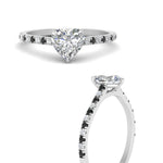 Load image into Gallery viewer, french-pave-heart-petite-black-diamond-engagement-ring-in-FD9918HTRGBLACKANGLE3-NL-WG