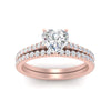 Load image into Gallery viewer, french-pave-heart-petite-diamond-wedding-ring-set-in-FD9918HTANGLE3-NL-RG-B1