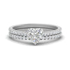 Load image into Gallery viewer, french-pave-heart-petite-diamond-wedding-ring-set-in-FD9918HTANGLE3-NL-WG-B1