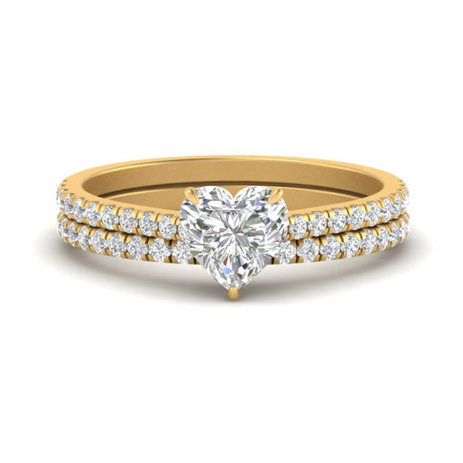 french-pave-heart-petite-diamond-wedding-ring-set-in-FD9918HTANGLE3-NL-YG-B1