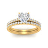 Load image into Gallery viewer, french-pave-heart-petite-diamond-wedding-ring-set-in-FD9918HTANGLE3-NL-YG-B1