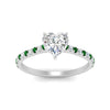 Load image into Gallery viewer, french-pave-heart-petite-emerald-engagement-ring-in-FD9918HTRGEMGRANGLE3-NL-WG
