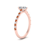 Load image into Gallery viewer, french-pave-heart-petite-orange-sapphire-engagement-ring-in-FD9918HTRGSAORANGLE3-NL-RG