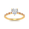 Load image into Gallery viewer, french-pave-heart-petite-orange-sapphire-engagement-ring-in-FD9918HTRGSAORANGLE3-NL-YG