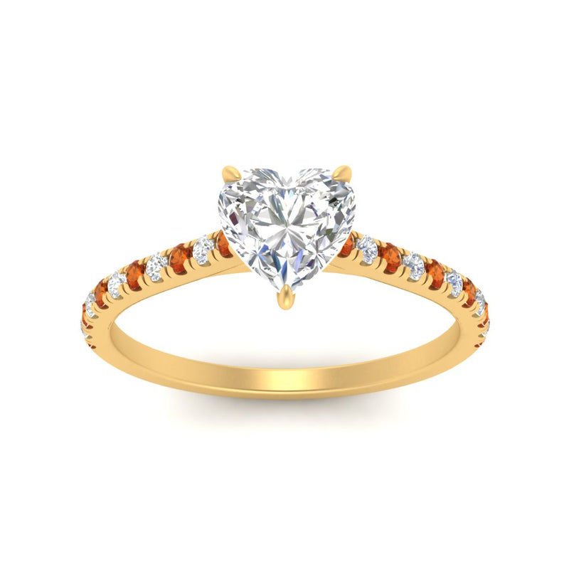 french-pave-heart-petite-orange-sapphire-engagement-ring-in-FD9918HTRGSAORANGLE3-NL-YG