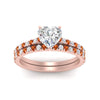 Load image into Gallery viewer, french-pave-heart-petite-orange-sapphire-wedding-ring-set-in-FD9918HTGSAORANGLE3-NL-RG-B1