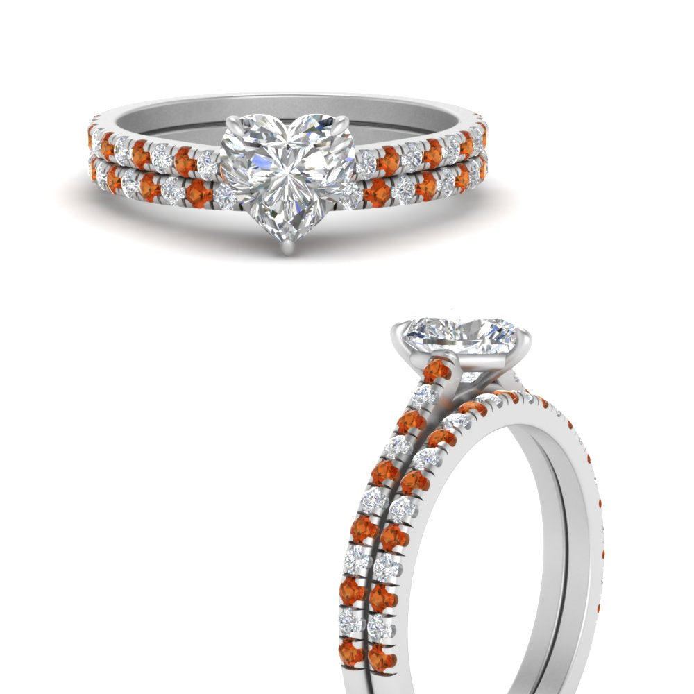 french-pave-heart-petite-orange-sapphire-wedding-ring-set-in-FD9918HTGSAORANGLE3-NL-WG-B1