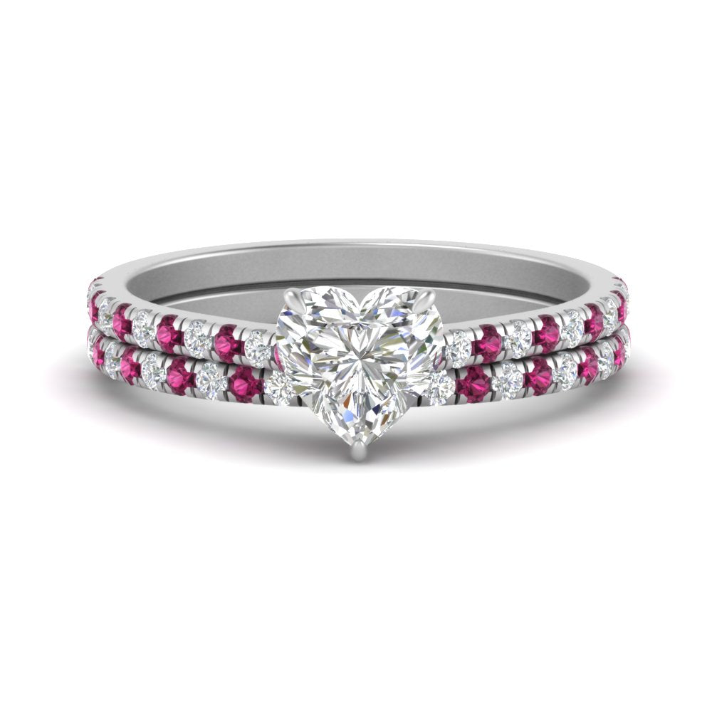 french-pave-heart-petite-pink-sapphire-wedding-ring-set-in-FD9918HTGSADRPIANGLE3-NL-WG-B1
