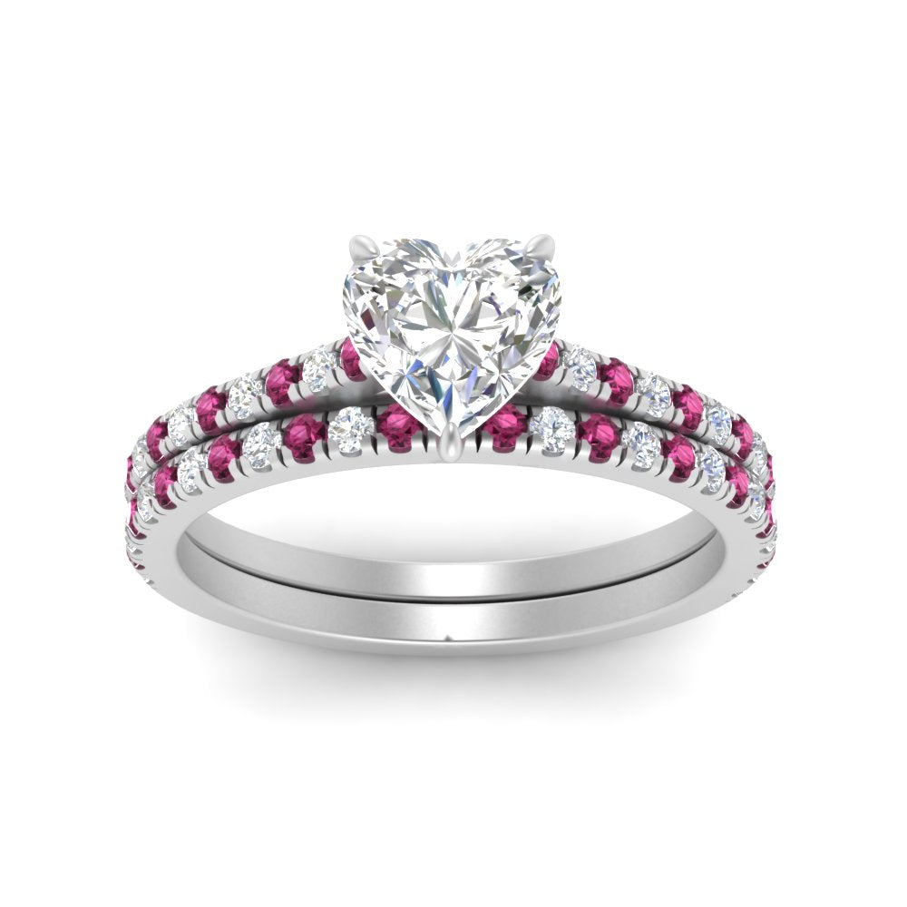 french-pave-heart-petite-pink-sapphire-wedding-ring-set-in-FD9918HTGSADRPIANGLE3-NL-WG-B1