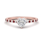 Load image into Gallery viewer, french-pave-heart-petite-ruby-engagement-ring-in-FD9918HTRGRUDRANGLE3-NL-RG
