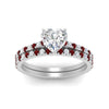 Load image into Gallery viewer, french-pave-heart-petite-ruby-wedding-ring-set-in-FD9918HTGRUDRANGLE3-NL-WG-B1