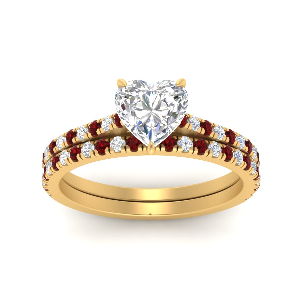 french-pave-heart-petite-ruby-wedding-ring-set-in-FD9918HTGRUDRANGLE3-NL-YG-B1