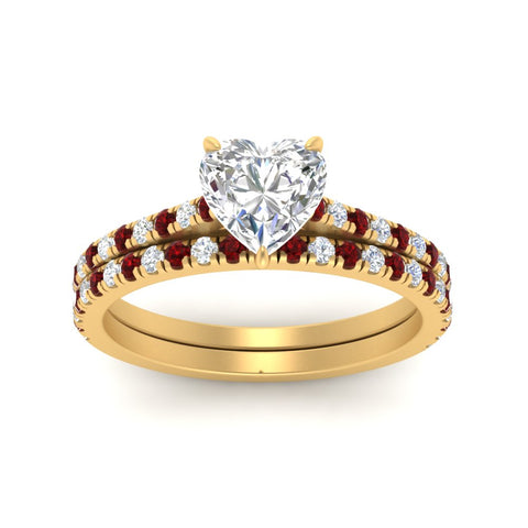 french-pave-heart-petite-ruby-wedding-ring-set-in-FD9918HTGRUDRANGLE3-NL-YG-B1
