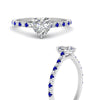 Load image into Gallery viewer, french-pave-heart-petite-sapphire-engagement-ring-in-FD9918HTRGSABLANGLE3-NL-WG