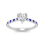 Load image into Gallery viewer, french-pave-heart-petite-sapphire-engagement-ring-in-FD9918HTRGSABLANGLE3-NL-WG