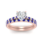 Load image into Gallery viewer, french-pave-heart-petite-sapphire-wedding-ring-set-in-FD9918HTGSABLANGLE3-NL-RG-B1
