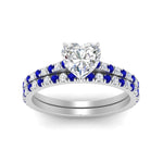 Load image into Gallery viewer, french-pave-heart-petite-sapphire-wedding-ring-set-in-FD9918HTGSABLANGLE3-NL-WG-B1
