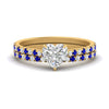 Load image into Gallery viewer, french-pave-heart-petite-sapphire-wedding-ring-set-in-FD9918HTGSABLANGLE3-NL-YG-B1