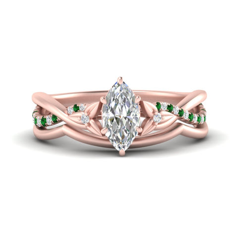 french-pave-marquise-contour-emerald-wedding-band-in-rose-gold-FD9986B1MQGEMGR-NL-RG