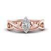 Load image into Gallery viewer, french-pave-marquise-contour-orange-sapphire-wedding-band-in-rose-gold-FD9986B1MQGSAOR-NL-RG