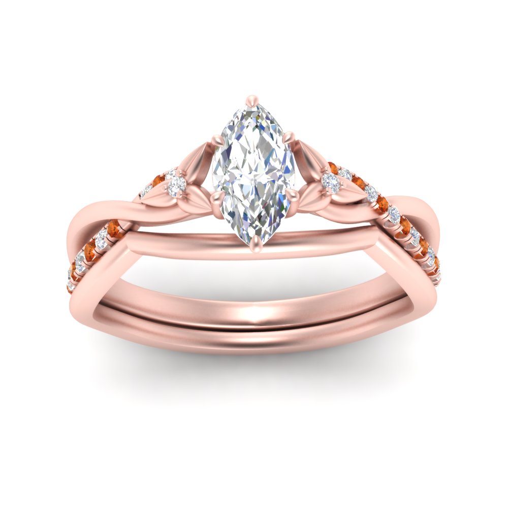 french-pave-marquise-contour-orange-sapphire-wedding-band-in-rose-gold-FD9986B1MQGSAOR-NL-RG