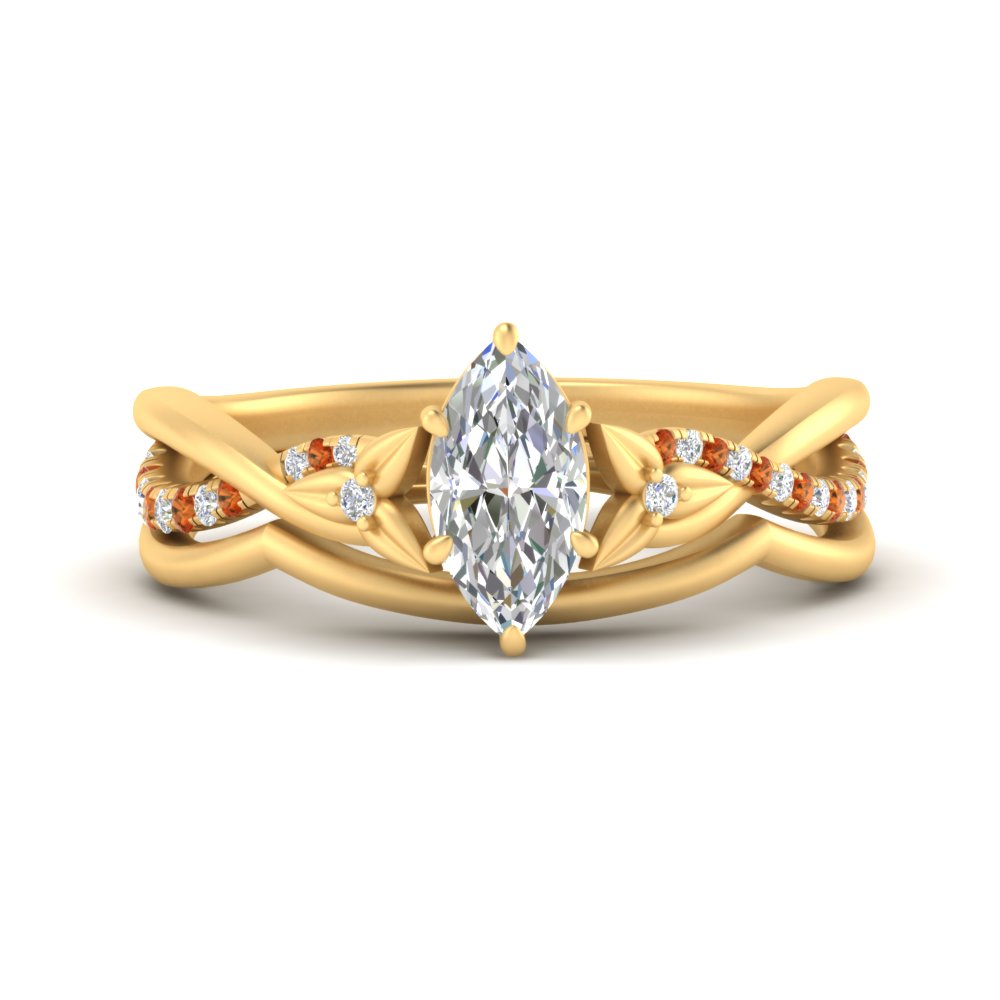french-pave-marquise-contour-orange-sapphire-wedding-band-in-yellow-gold-FD9986B1MQGSAOR-NL-YG