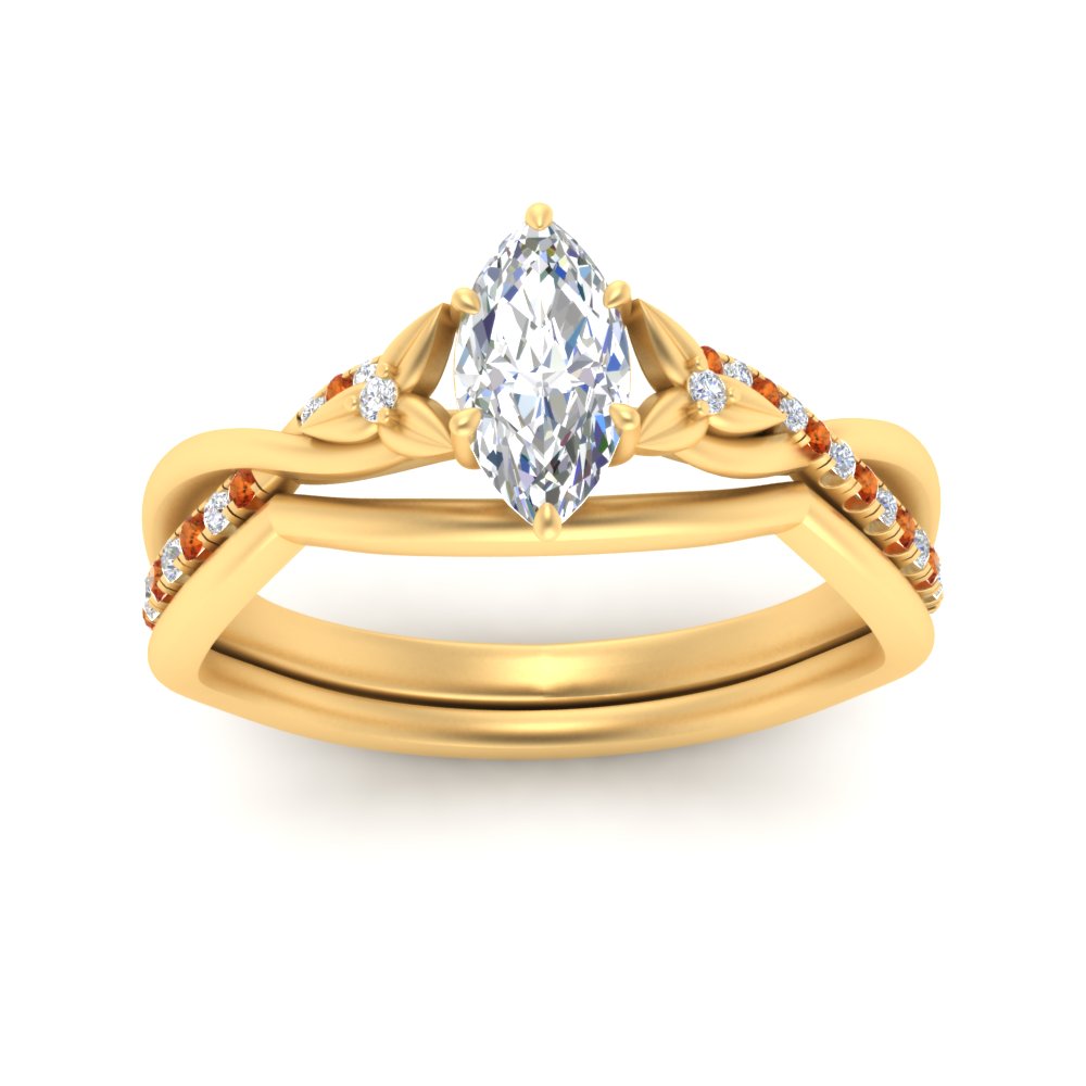 french-pave-marquise-contour-orange-sapphire-wedding-band-in-yellow-gold-FD9986B1MQGSAOR-NL-YG