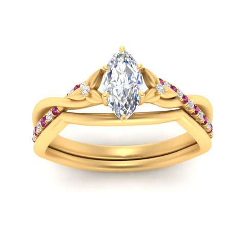 french-pave-marquise-contour-pink-sapphire-wedding-band-in-yellow-gold-FD9986B1MQGSADRPI-NL-YG