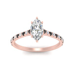 Load image into Gallery viewer, french-pave-marquise-petite-black-diamond-engagement-ring-in-FD9918MQRGBLACKANGLE3-NL-RG