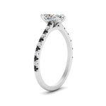 Load image into Gallery viewer, french-pave-marquise-petite-black-diamond-engagement-ring-in-FD9918MQRGBLACKANGLE3-NL-WG