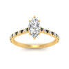 Load image into Gallery viewer, french-pave-marquise-petite-black-diamond-engagement-ring-in-FD9918MQRGBLACKANGLE3-NL-YG