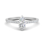 Load image into Gallery viewer, french-pave-marquise-petite-diamond-engagement-ring-in-FD9918R