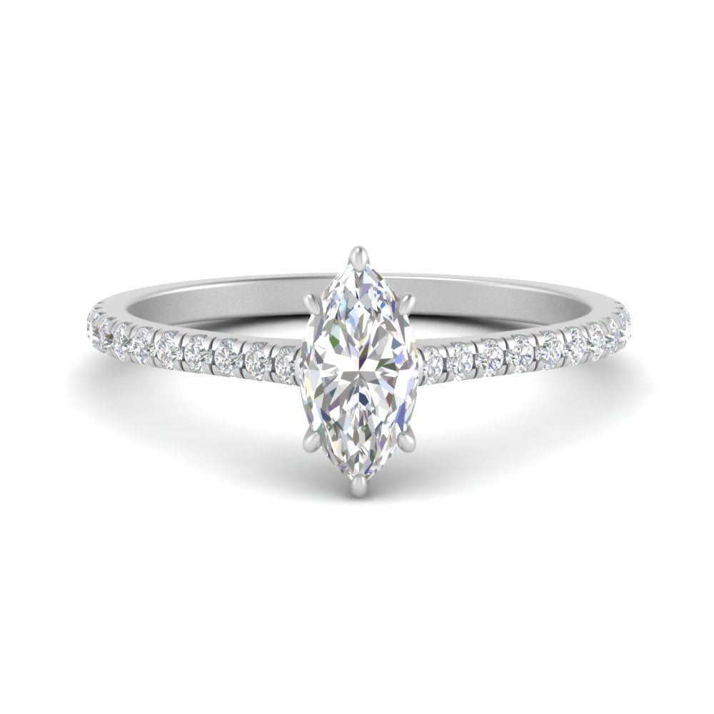 french-pave-marquise-petite-diamond-engagement-ring-in-FD9918R