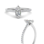 Load image into Gallery viewer, french-pave-marquise-petite-diamond-engagement-ring-in-FD9918R