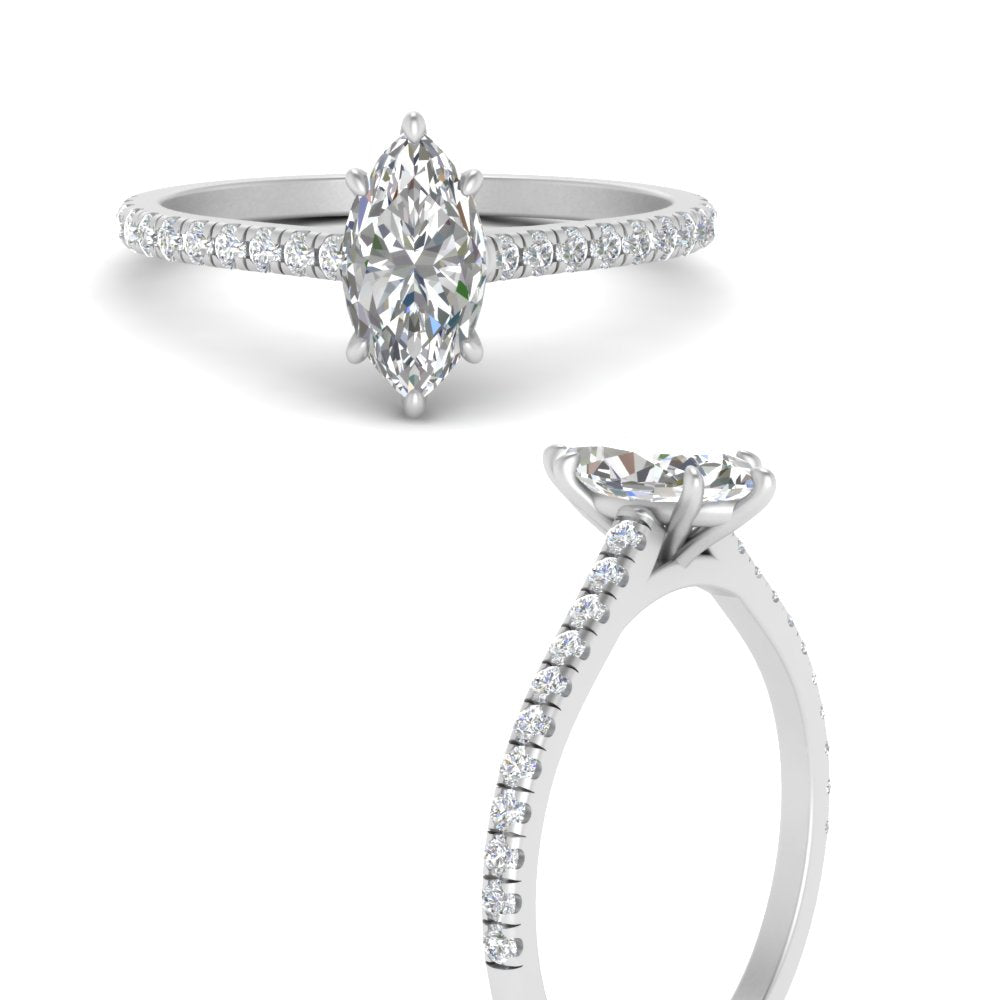 french-pave-marquise-petite-diamond-engagement-ring-in-FD9918R