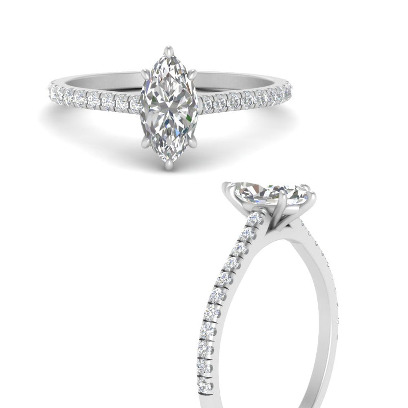 french-pave-marquise-petite-diamond-engagement-ring-in-FD9918R