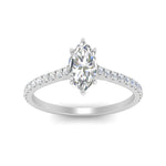 Load image into Gallery viewer, french-pave-marquise-petite-diamond-engagement-ring-in-FD9918R
