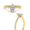 Load image into Gallery viewer, french-pave-marquise-petite-diamond-engagement-ring-in-FD9918MQRANGLE3-NL-YG