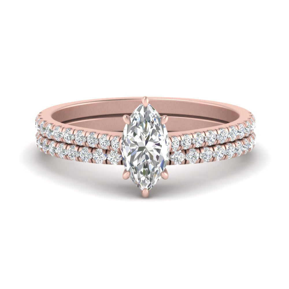 french-pave-marquise-petite-diamond-wedding-ring-set-in-FD9918MQANGLE3-NL-RG-B1