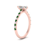 Load image into Gallery viewer, french-pave-marquise-petite-emerald-engagement-ring-in-FD9918MQRGEMGRANGLE3-NL-RG