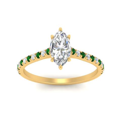 french-pave-marquise-petite-emerald-engagement-ring-in-FD9918MQRGEMGRANGLE3-NL-YG