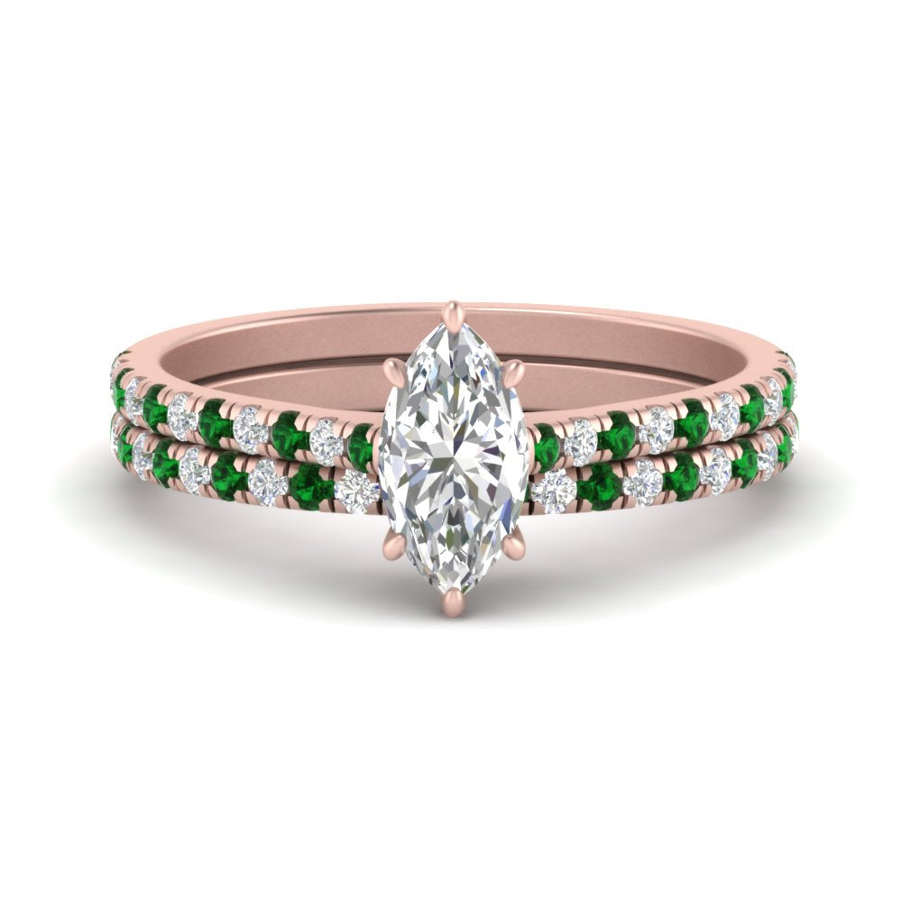 french-pave-marquise-petite-emerald-wedding-ring-set-in-FD9918MQGEMGRANGLE3-NL-RG-B1