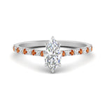 Load image into Gallery viewer, french-pave-marquise-petite-orange-sapphire-engagement-ring-in-FD9918MQRGSAORANGLE3-NL-WG